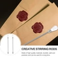 thumbnail image 3 of SHISUYAN 2pcs Creative Shaped Sealing Wax Stirring Rod Stamp Wax Stirring, 3 of 8