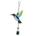 thumbnail image 3 of 17\'\'-31\'\' Campanas de viento grandes Colibrí con aleteo Colibrí azul con campana, 3 of 6
