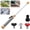 Gray, variant on Jet Nozzle Power Washer for Garden Hose with 3 High-Pressure Nozzles, New Pressure Washer, Hose Sprayer Nozzle with Adjustable Spray Patterns for Garden Watering, Car Washing, Patio and Pet