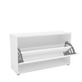 thumbnail image 5 of Polifurniture White Shoe Storage Cabinet for 8 Pairs of Shoes, 5 of 9