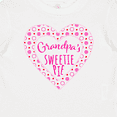 thumbnail image 4 of Inktastic Grandpa's Sweetie Pie with Pink Hearts Boys or Girls Baby T-Shirt, 4 of 5