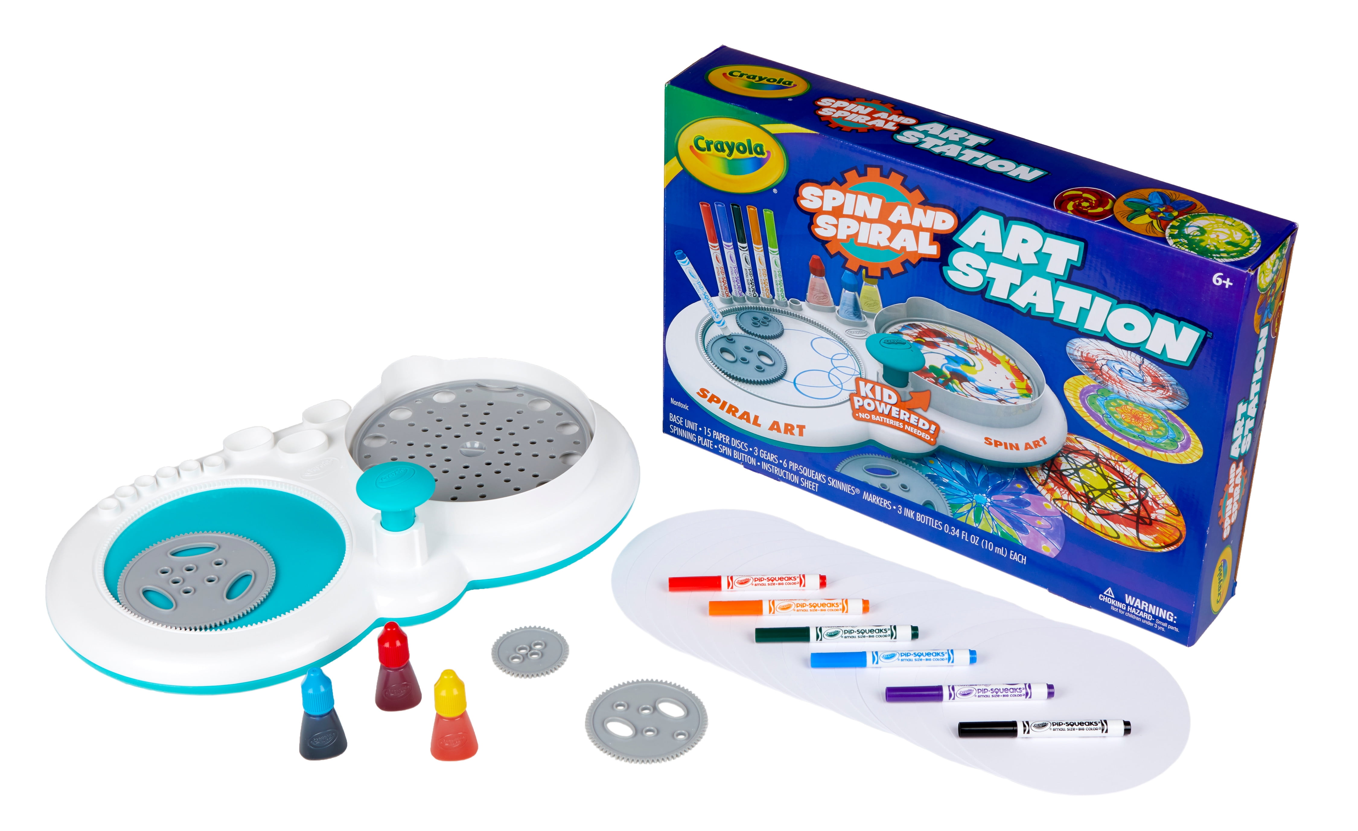 Crayola Spin and Spiral Art Station, 1 count - Fry's Food Stores
