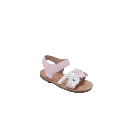 bebe Toddler Girls Sandals - Cute and Comfy Adjustable Strap Summer Sandals