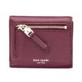 thumbnail image 2 of Kate Spade New York Polly Trifold Leather Wallet Handbag (Cherrywood), 2 of 7