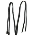 thumbnail image 4 of 3/4 In x 8 ft Hilason Western Horse Tack Leather Split Rein Black, 4 of 5