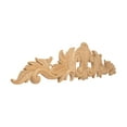 thumbnail image 5 of 6-1/2 in. x 30 in. x 3/4 in. Unfinished Hand Carved North American Solid Cherry Wood Onlay Acanthus Wood Applique, 5 of 5