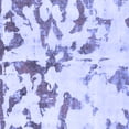 thumbnail image 1 of Ahgly Company Machine Washable Indoor Square Abstract Blue Modern Area Rugs, 5' Square, 1 of 4
