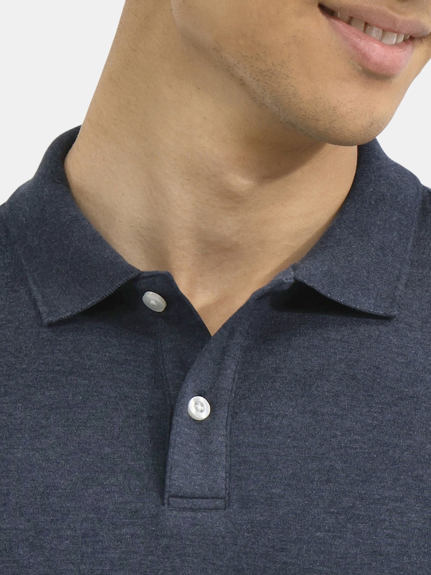George Men’s and Big Men’s Interlock Polo Shirt, Sizes S-3XL