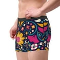 thumbnail image 4 of Kll Cinco De Mayo Floral Men'S Cotton Boxer Briefs Underwear-Xx-Large, 4 of 9