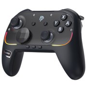 Wireless Pro Gamepad for Nintendo Switch & Multi-Platform – Hall Effect Joysticks, HD Rumble, Motion Control, 17-Button Layout, with One-Key Wake-Up