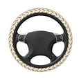thumbnail image 3 of Haiem Leopard Print Print Steering Wheel Cover 15 Inches for Women Men, Neoprene Anti-Slip Cute Car Steering Wheel Grip Wrap Car Accessories Protective Case Cover for Vehicle Truck SUV, 3 of 8
