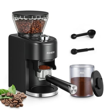 Conical Burr Coffee Grinder, 35 Precision Grinding Settings, 2-12 Cup Timer, Anti-Static for Home Use/Pour Over/French Press Coffee
