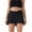 c-Black, variant on QHFBli Women Drawstring Pocket Sweat Mini Skirt High Waisted Short Bodycon Skirt