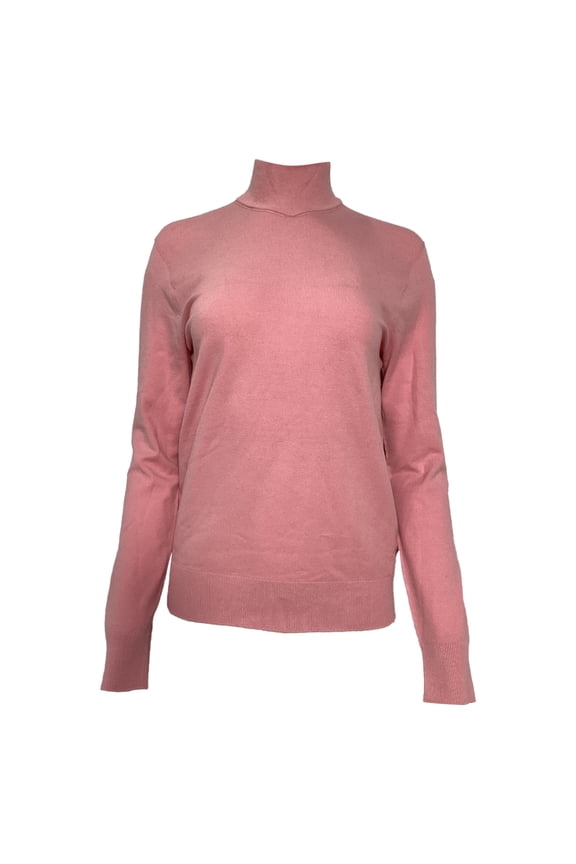 Pre-Owned The Frankie Shop Turtleneck Sweater in Pink Cotton
