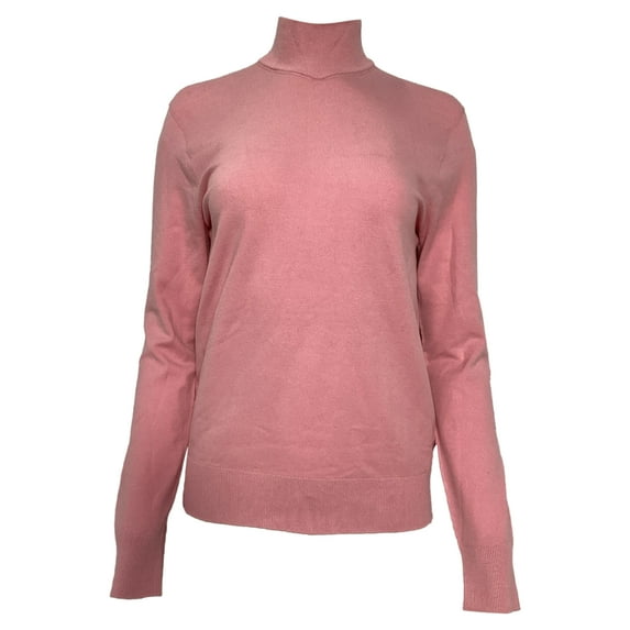 Pre-Owned The Frankie Shop Turtleneck Sweater in Pink Cotton