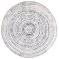 thumbnail image 2 of SAFAVIEH Abstract Cleto Abstract Area Rug, Black/Ivory, 6' x 6' Round, 2 of 11