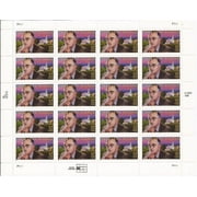 US Stamp 1997 32c Playwright Thornton Wilder - 20 Stamp Sheet #3134