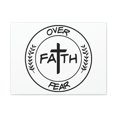 thumbnail image 1 of Scripture Walls Faith Over Fear MATTHEW 8:27 Christian Wall Art Print Ready to Hang Unframed, 1 of 8