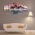 thumbnail image 4 of TISHIRON 5PCS Framed Canvas Wall Art Set,50"x24" Dolomites Mountains Canvas Art Decor, 4 of 7