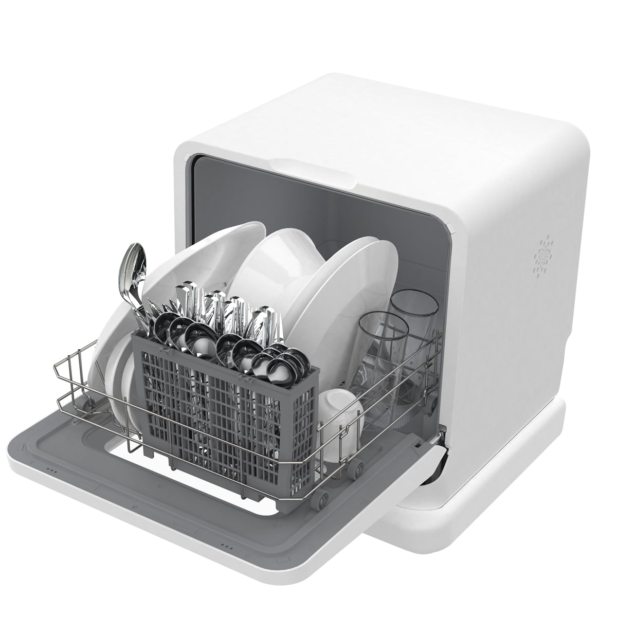 Countertop Dishwasher Counter Top Dishwasher with 6 Place Settings LED