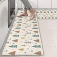 thumbnail image 2 of Kitchen Rugs Sets Of 2,Beige Christmas Tree Pattern Anti Fatigue Kitchen Mat Rugs Non Slip Washable,Decorative Kitchen Floor Mats for Kitchen,Sink,Laundry,17"X47", 2 of 5