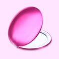 thumbnail image 3 of LEEYNEER Carry on Mirror Good Craftsmanship Portable Metal Double-sided Mini Folding Mirror for Travel, 3 of 8