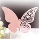 thumbnail image 1 of Tarjetas de lugar con nombre de boda, 20 piezas con forma de mariposa, tarjetas de lugar con nombre de boda, tarjeta de copa hueca multifuncional, 1 of 7