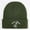 Army Green, variant on Nautical First Mate Embroidered Heavyweight Acrylic Knit Beanie, Unisex High Stretch Warm Hat, Essential Headwear for Outdoor Travel