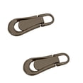 thumbnail image 2 of Openpig Zipper Pull Replacement, Zipper Pullers Detachable Zipper Tab Repair Handle Mend Fixer Zipper Head Metal Pull Cord Extender for Clothing Backpack Jackets Pants Boots Luggage, 2 of 7