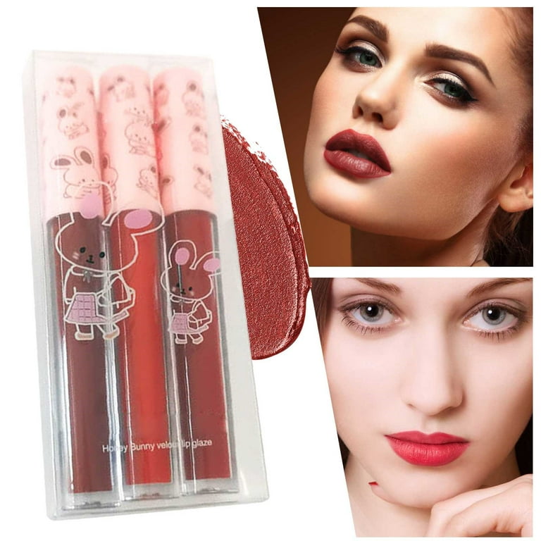 MPWEGNP Velvet Mattes Lipstick Waterproof Durable Non Fading Non