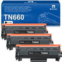 TN660 Toner Cartridge Replacement for Brother TN660 Toner TN-660 TN-630 TN630 for HL-L2300D HL-L2380DW HL-L2320D HL-L2340DW DCP-L2540DW MFC-L2700DW Printer (3 Black)