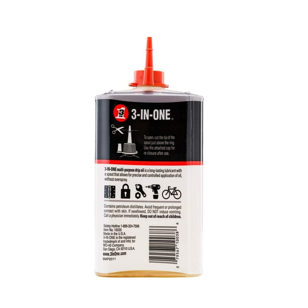 milbon oil120mL3個&オマケ3個付き！ 3-IN-ONE Multi-Purpose Oil, 8 OZ - Automotive Lubricating