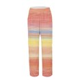 thumbnail image 7 of SAHFX Women's Cropped Summer Pants Gradient Pants With Pockets Summer Capris Pants Tapered Pant Pull-On Pants Ankle Pants Loose Fit Trousers High Waisted Pant Breathable Linen Pant Long Pant, 7 of 7