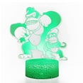 thumbnail image 1 of Lámpara de mesa Gorilla Monkey 3D USB LED con luz colorida, 1 of 1