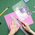 thumbnail image 3 of LOVEVER10 Sheets Gift Card Bags Sleeves Game Cards Pages Football Trading Binder Holder Nine Palaces Book High Capacity Pp Pvc, 3 of 6