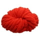 thumbnail image 1 of Hilo de lana grueso para crochet, hilo de lana gigante súper voluminoso, hilo de peso de relleno para Rojo, 1 of 9
