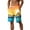 Orange, variant on YM Men's Swim Trunks 9 Inch Inseam Bathing Suit Hawaiian Swimsuits Beach Shorts Summer Athletic Shorts Printed Trunks