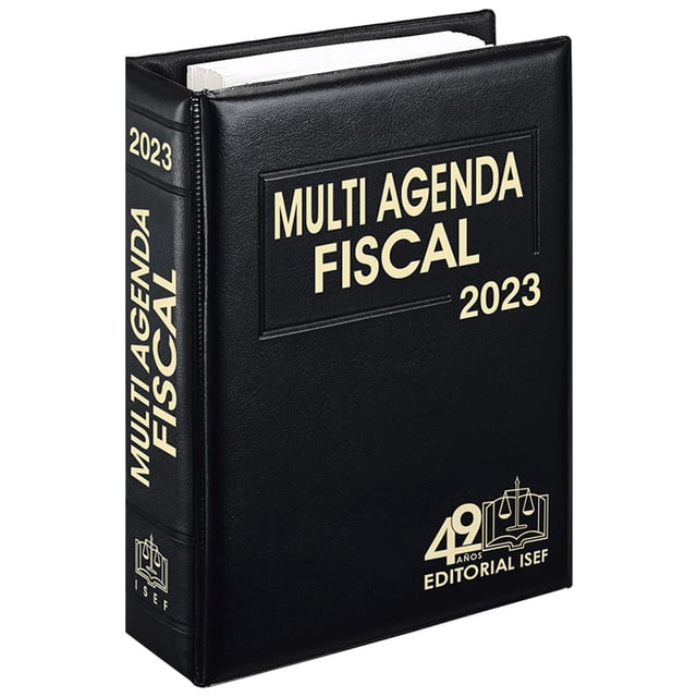 Multi Agenda Fiscal 2023 Ediciones Fiscales Isef 9786075413860