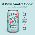 thumbnail image 2 of OLIPOP Prebiotic Soda, Tropical Punch, 12 fl oz, 2 of 11