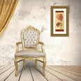 thumbnail image 3 of Audrey, Charlene 10x18 Gold Ornate Wood Framed with Double Matting Museum Art Print Titled - Dahlia I, 3 of 4