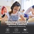 thumbnail image 2 of AILIHEN Auriculares para niños, I35 Auriculares supraaurales para la Escuela, Volumen Seguro 93 dB, Auriculares estéreo con micrófono HD para niños y niñas, Plegables con Cable de 3,5 mm para Chromebo, 2 of 5