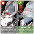 thumbnail image 2 of Ajusteur de Ceinture de Sécurité pour Grossesse, Prévention de la Compression de l'Abdomen, Indispensables pour Rendre la Conduite Plus Confortable - Noir, 2 of 8