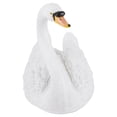 thumbnail image 5 of Synthetic Resin Swan Sculpture, Lifelike Garden Ornament For Vibrant  Peaceful Outdoor Spaces, 5 of 6
