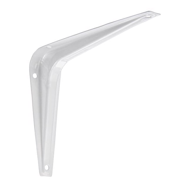Soporte de estante Hampton White Steel 18 Ga. 15 cm L 45 kg (10)