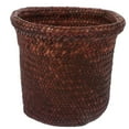 thumbnail image 1 of 1 Pce Support de Plante Tissé Algue Pot de Fleur Tissé Algue Conteneur de Plante, 1 of 8