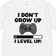 thumbnail image 4 of Inktastic I Dont Grow Up I Level Up with Game Controller Black Boys or Girls Long Sleeve Toddler T-Shirt, 4 of 5