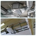 thumbnail image 5 of Placa de Montaje de Flange de Conducto Recto Uxcell de 6" para Calefacción, Refrigeración, Ventilación HVAC de Acero, 5 of 5