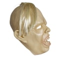 thumbnail image 5 of Skeleteen Creepy Scary Ugly Funny Face Toy Beige Rubber Costume Mask, 5 of 7