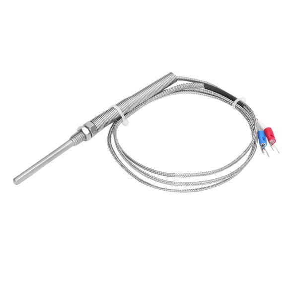 K Type Thermocouple, M8 304 Stainless Steel Thermocouple Sensor For Food Industries 1m/39.3in,2m/78.7in,/118.1in