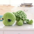 thumbnail image 5 of Green Turtle Stuffed Animal Toy with Big Adorable Eyes and Soft Tummy Doll for Kids Cuddly Companion, 5 of 9